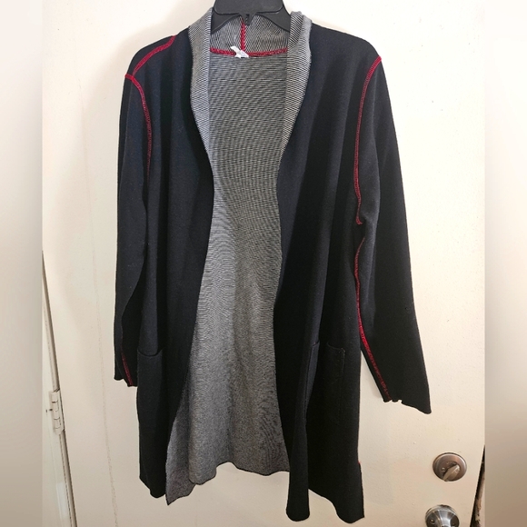 Avenue Leisure Reversible Cardigan 18/20 - Picture 1 of 8